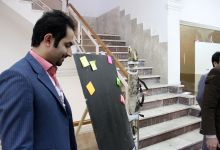 افتتاح نمایشگاه خلاقیت، معماری، مکانیک ورباتیک